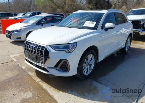 2025 Audi Q3 Premium 45 Tfsi S Line Quattro Tiptronic z USA, uszkodzony, nr VIN WA1DECF37S1015012